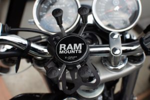 Sr400にramマウントを装着してみました Yoku Mono Motorcycle Bicycle Diary